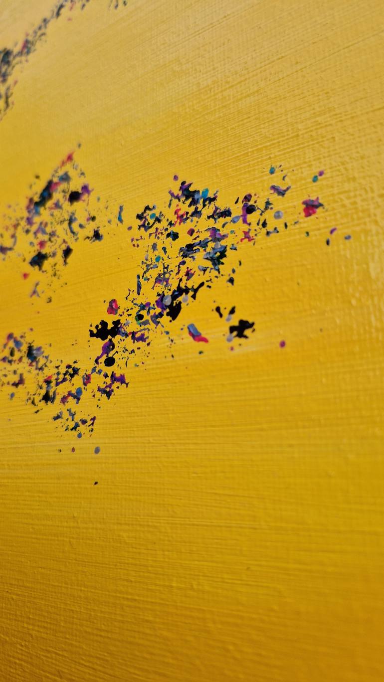 Original Abstract Expressionism Abstract Painting by MałGorzata SobańSka