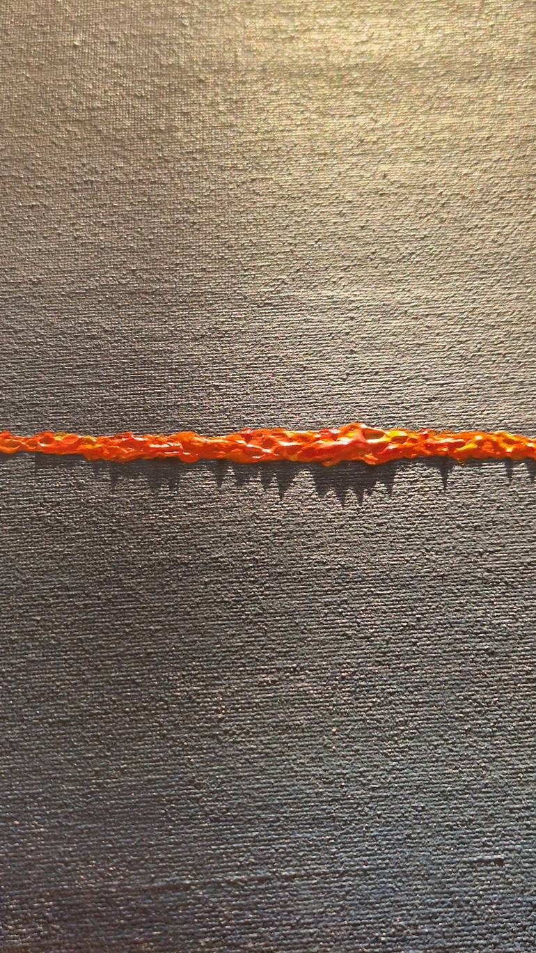 Original Abstract Expressionism Abstract Painting by MałGorzata SobańSka