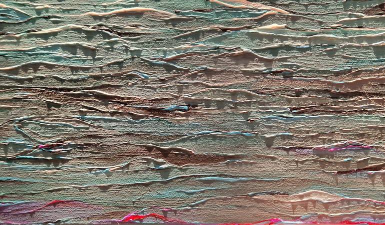 Original Abstract Expressionism Abstract Painting by MałGorzata SobańSka