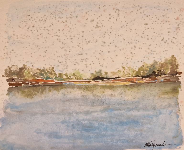 Original Figurative Landscape Painting by MałGorzata SobańSka