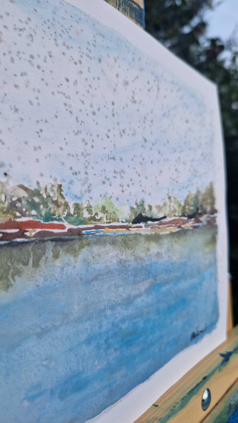 Original Figurative Landscape Painting by MałGorzata SobańSka