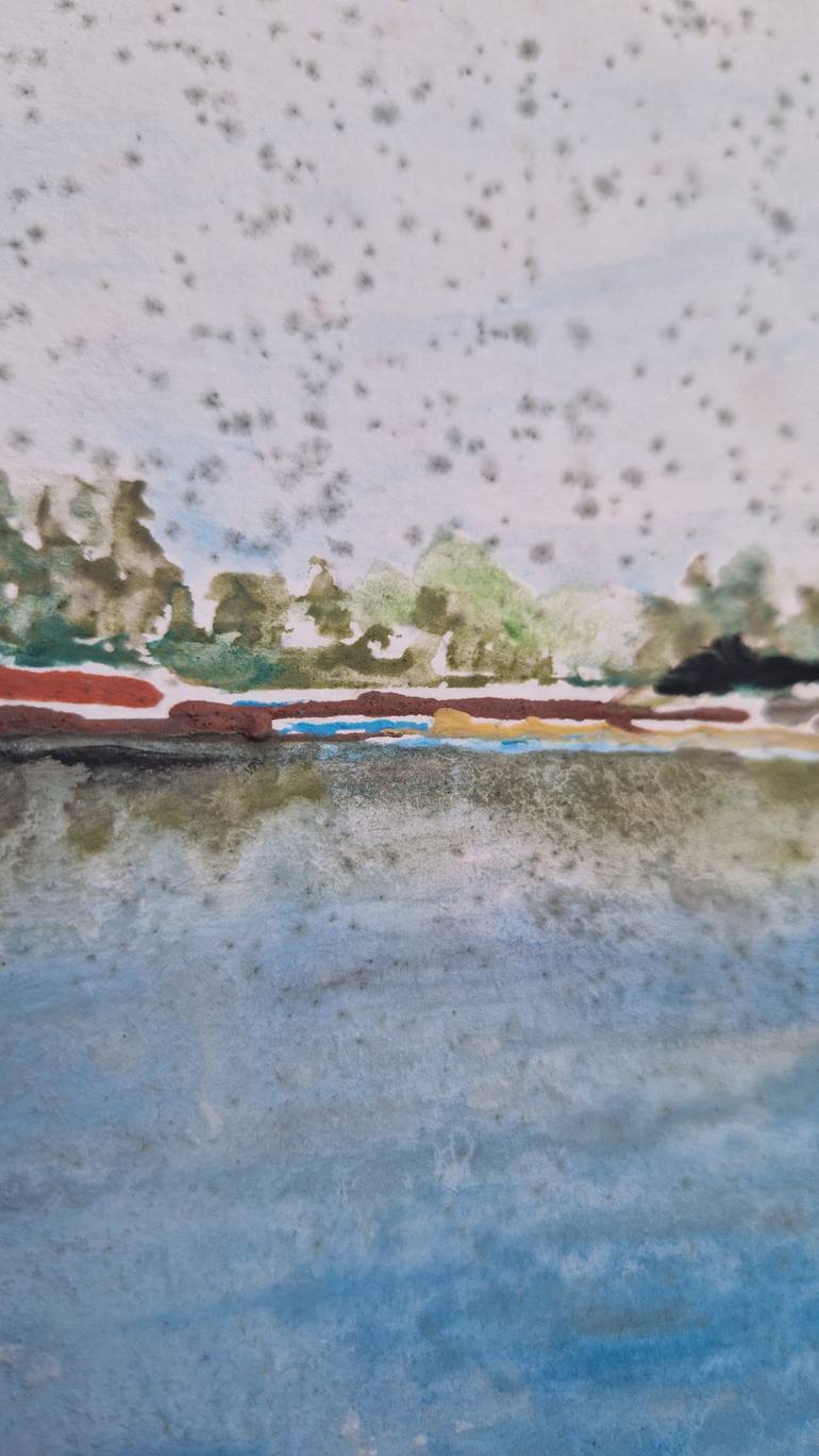 Original Figurative Landscape Painting by MałGorzata SobańSka