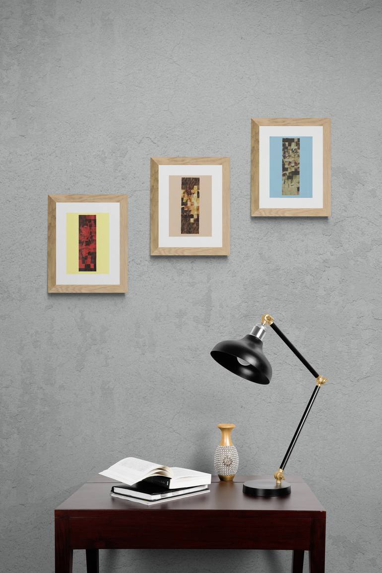 Original Contemporary Women Collage by Olga Gvindzhyliya