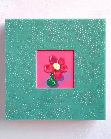 Original Contemporary Floral Painting by Lindsay Iredale