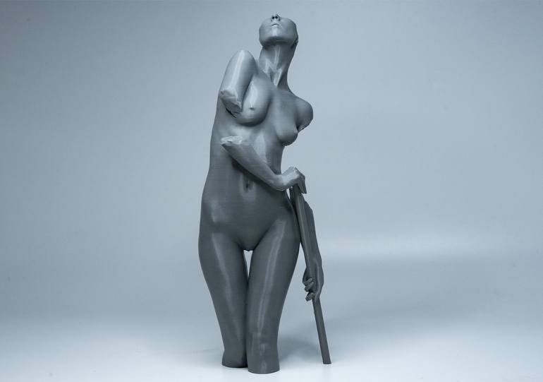Original Figurative Women Sculpture by Christopher Le