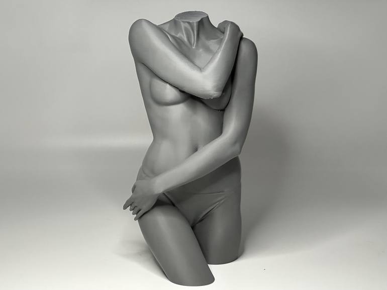 Original Women Sculpture by Christopher Le