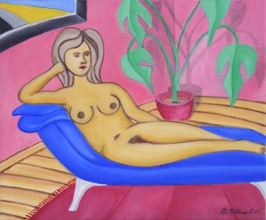 Original Figurative Nude Paintings by Brian Stewart