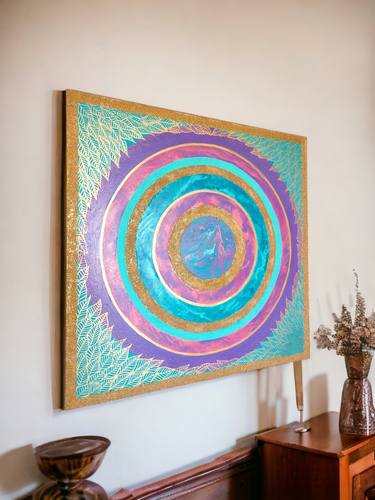 Original Geometric Paintings by Isabelle Richaud