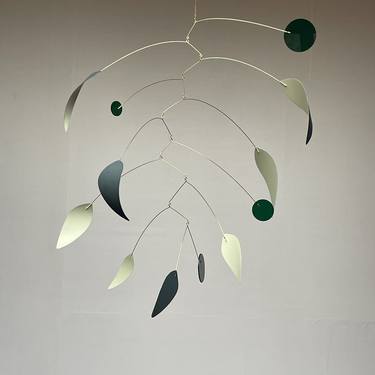 Original Kinetic Botanic Sculpture by Alistair Berg