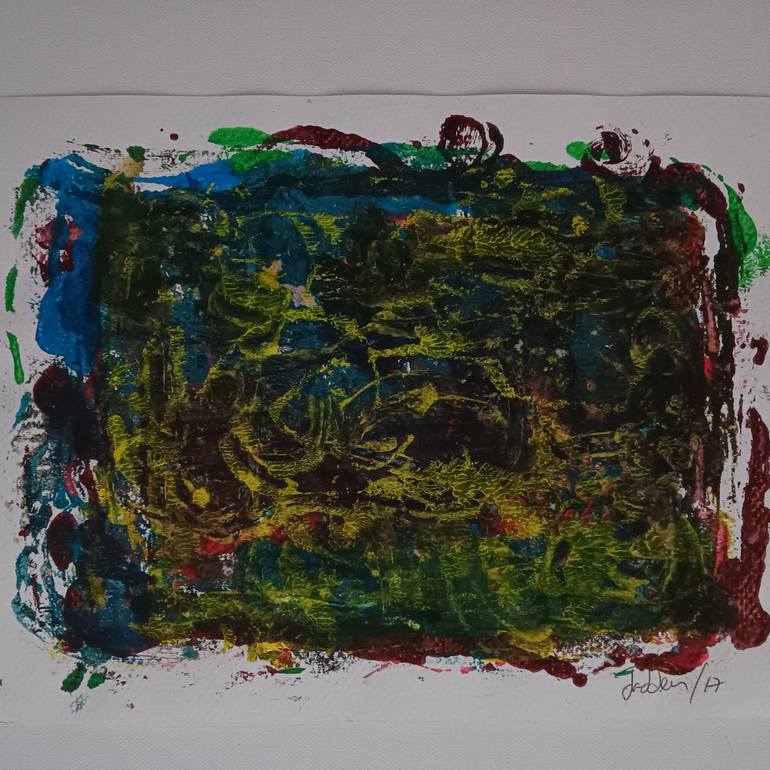 Original Abstract Expressionism Abstract Painting by Jadden Castaneda