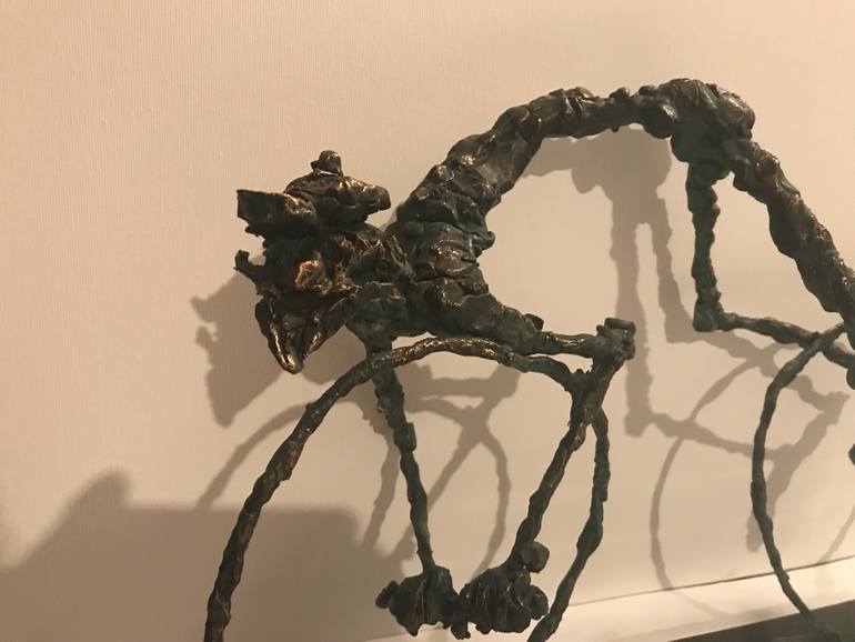 Original Figurative Bicycle Sculpture by Erno Toth