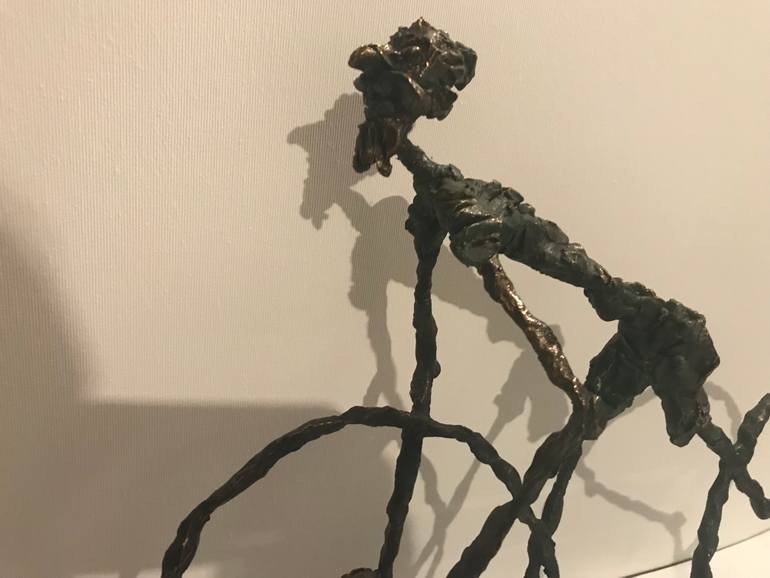 Original Expressionism Transportation Sculpture by Erno Toth