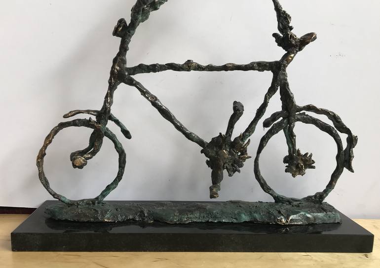 Original Expressionism Transportation Sculpture by Erno Toth