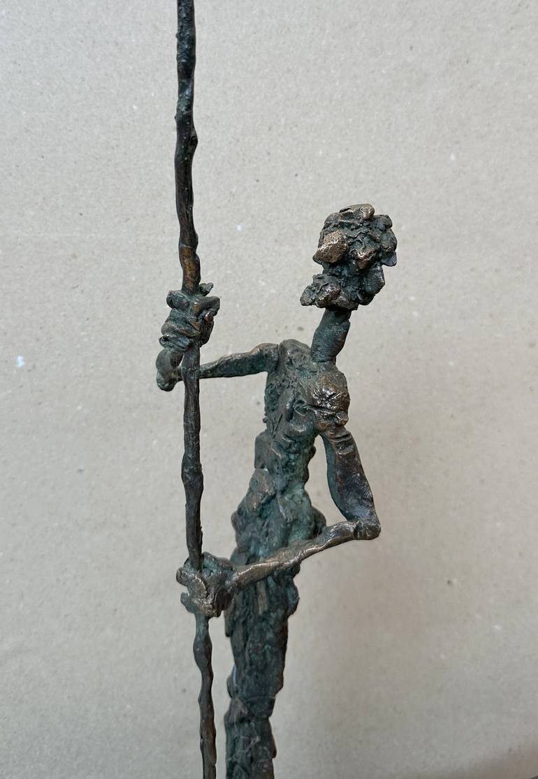 Original Expressionism Classical Mythology Sculpture by Erno Toth