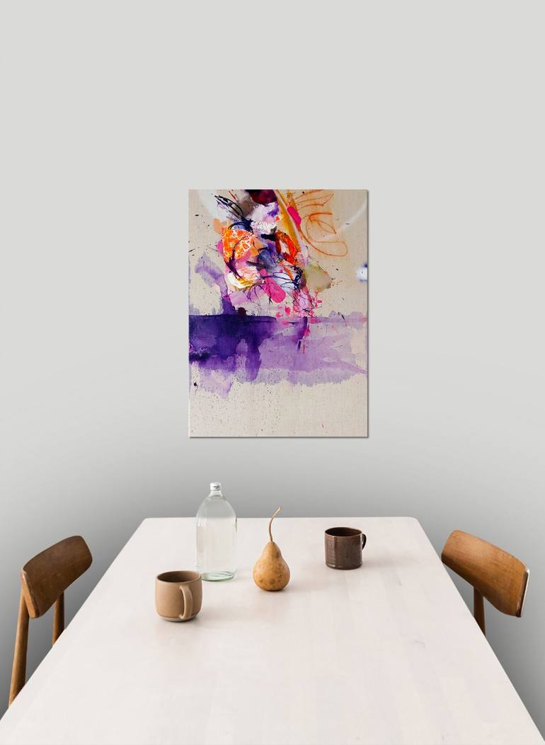 Original Abstract Painting by Birgit Fechner