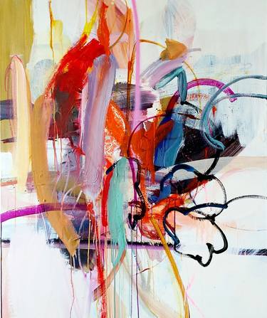 Original Abstract Paintings by Birgit Fechner