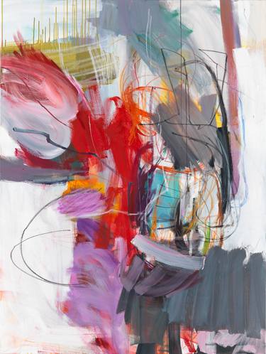 Original Abstract Paintings by Birgit Fechner