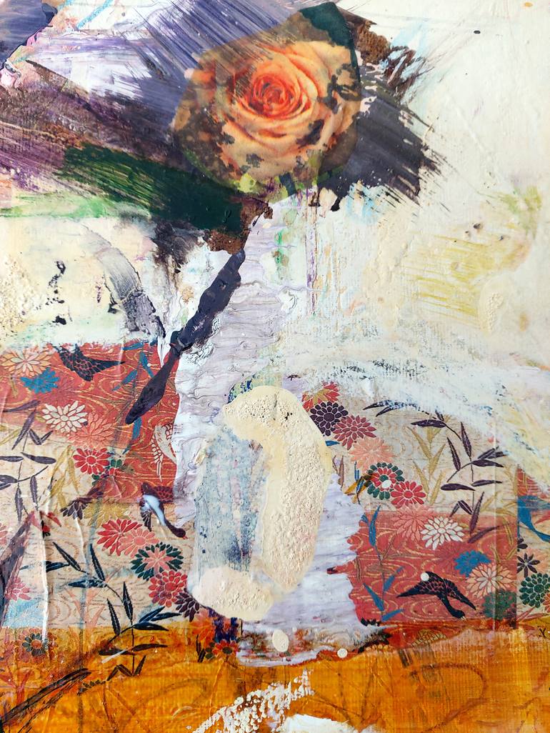 Original Abstract Expressionism Abstract Painting by Birgit Fechner