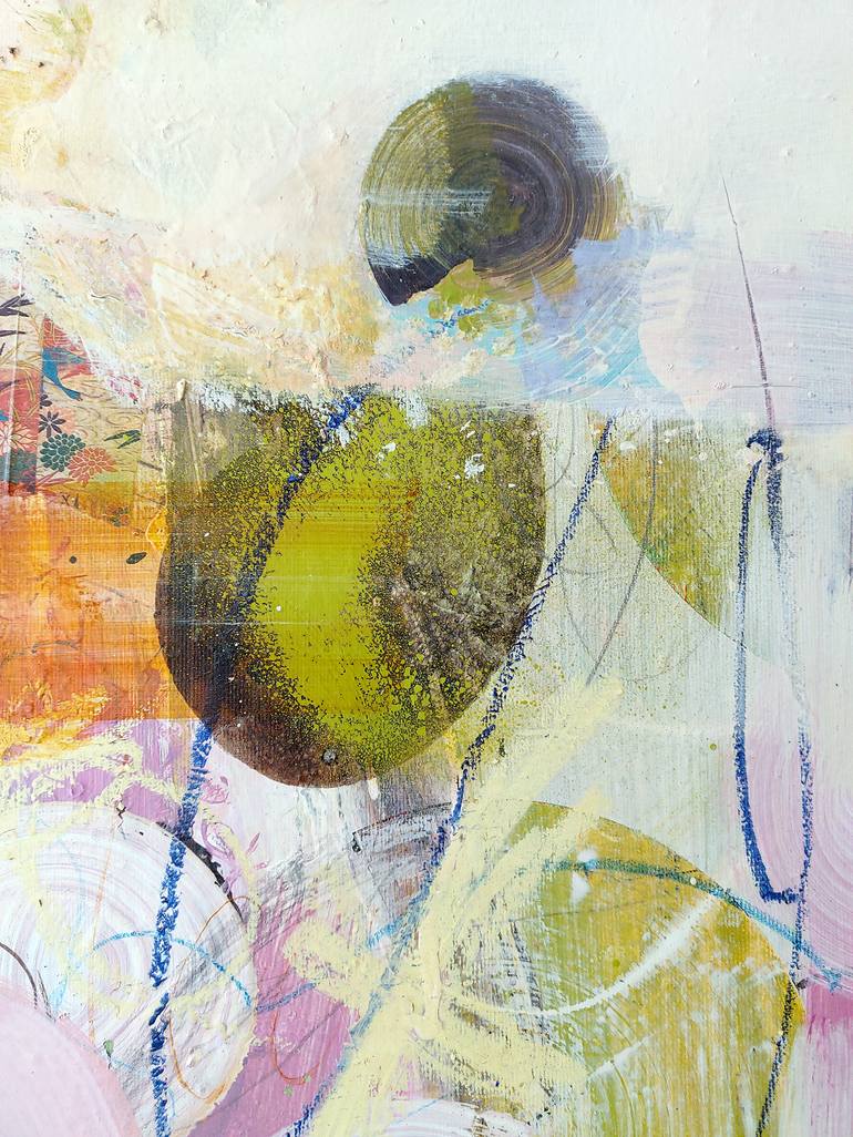 Original Abstract Expressionism Abstract Painting by Birgit Fechner