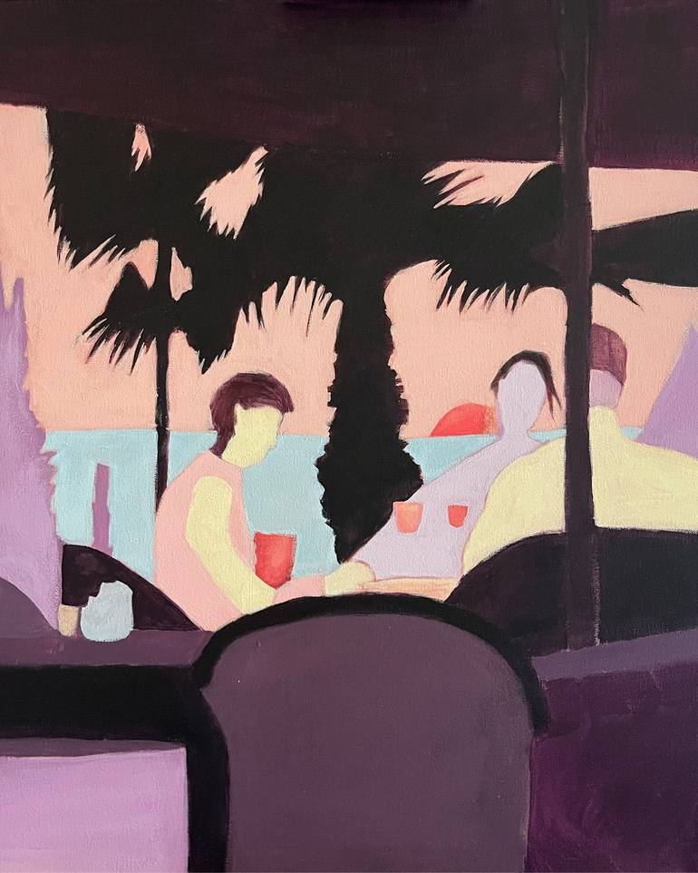 Print of Figurative People Paintings by Sofia Rostilova