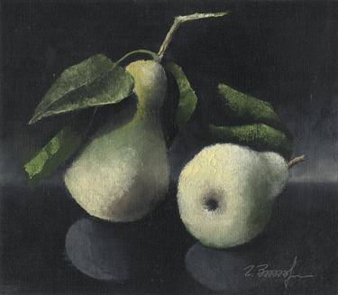 Pears Still life painting thumb