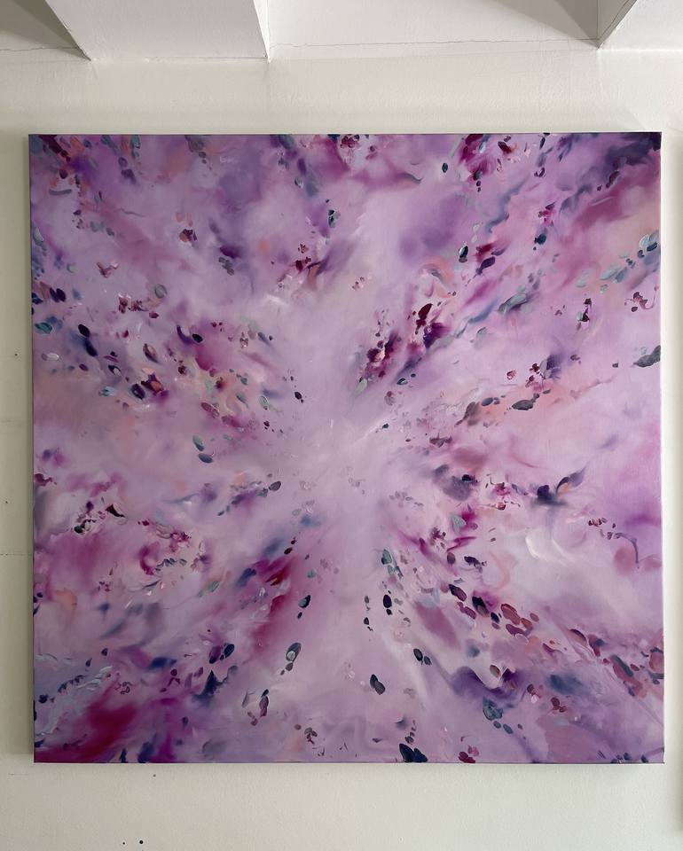 Original Abstract Expressionism Abstract Painting by Daiva Karaliūtė