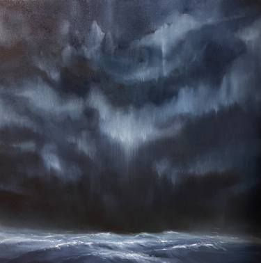 Original Abstract Expressionism Landscape Paintings by Daiva Karaliūtė