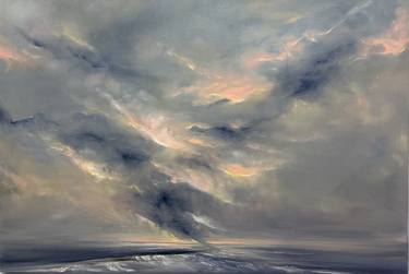 Original Abstract Landscape Paintings by Daiva Karaliūtė