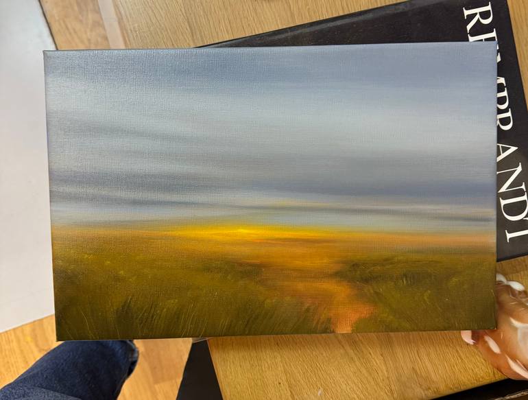Original Abstract Landscape Painting by Daiva KaraliūTė