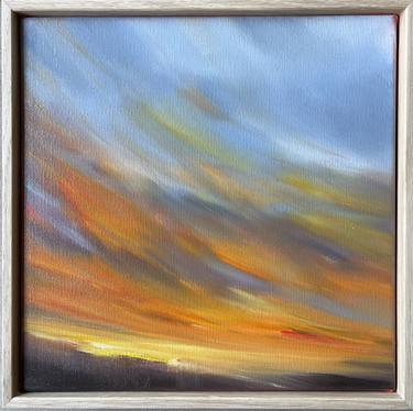 Original Abstract Expressionism Landscape Paintings by Daiva Karaliūtė