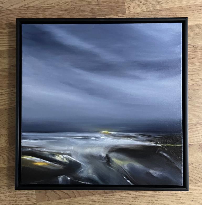 Original Abstract Expressionism Landscape Painting by Daiva KaraliūTė