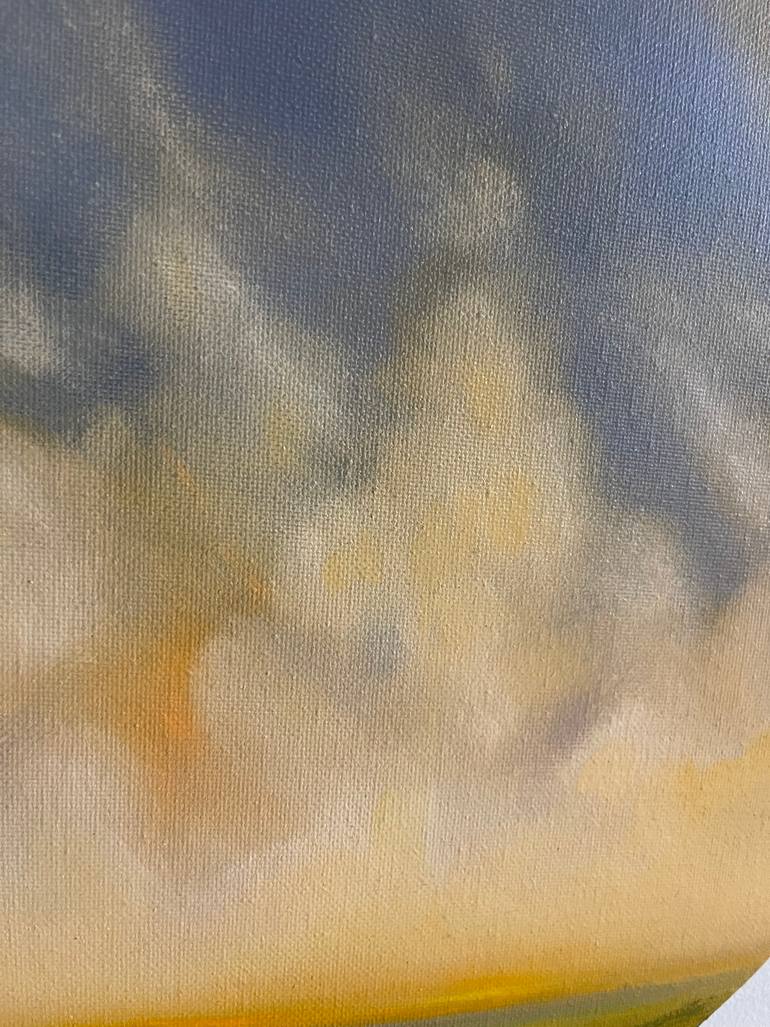 Original Abstract Expressionism Landscape Painting by Daiva KaraliūTė