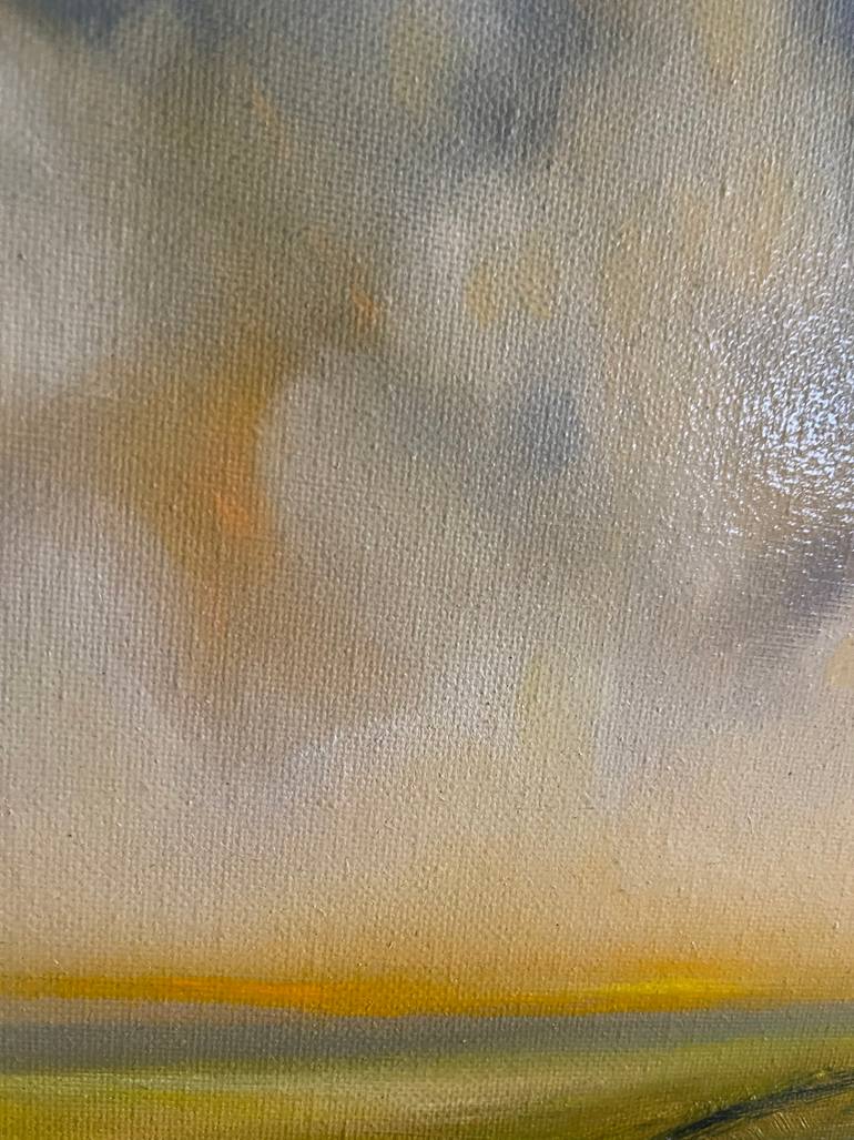 Original Abstract Expressionism Landscape Painting by Daiva KaraliūTė