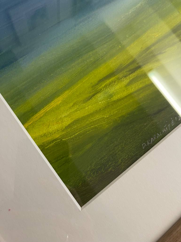 Original Abstract Expressionism Abstract Painting by Daiva KaraliūTė