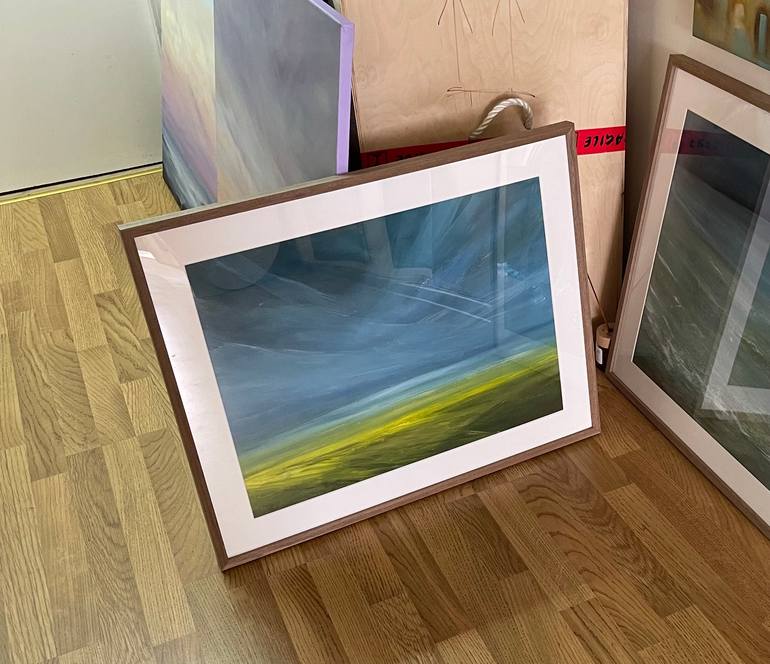 Original Abstract Expressionism Abstract Painting by Daiva KaraliūTė