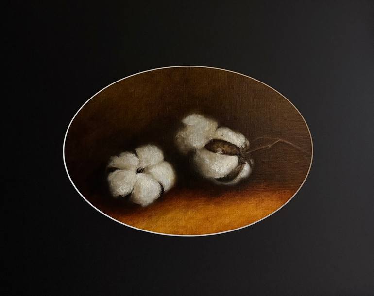 Original Classicism Botanic Painting by Daiva KaraliūTė