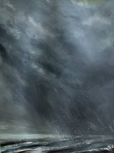 Original Abstract Seascape Paintings by Daiva Karaliūtė