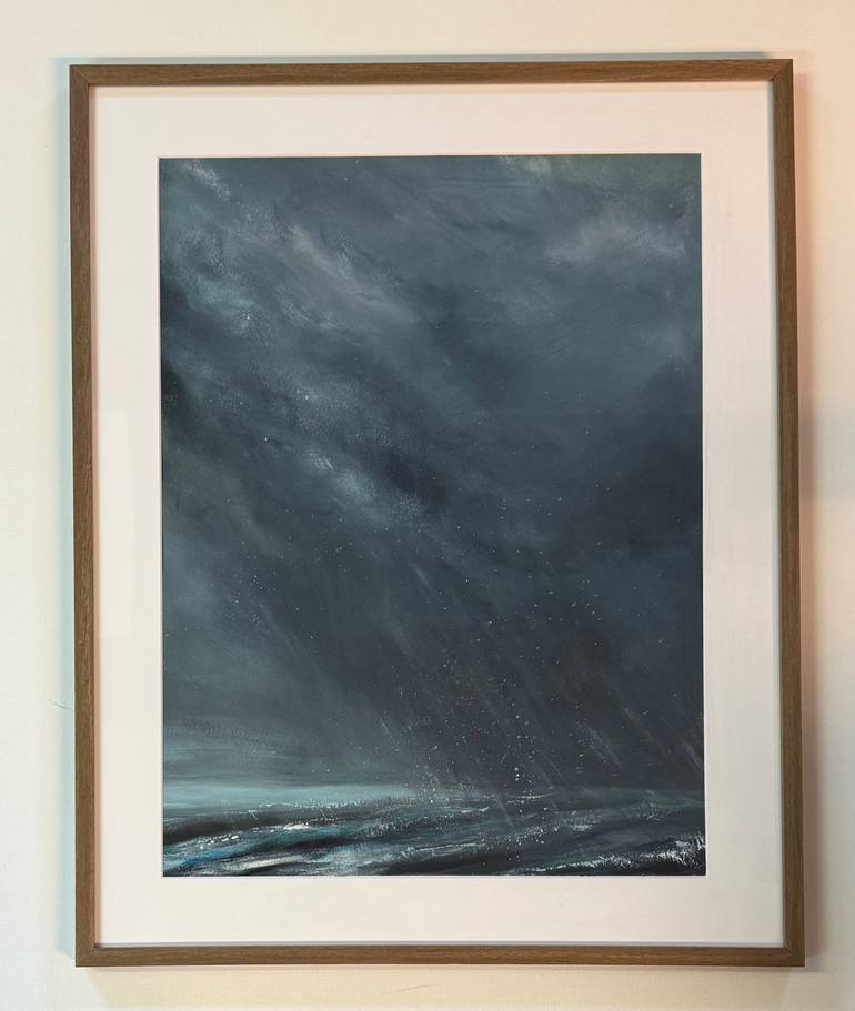 Original Abstract Seascape Painting by Daiva KaraliūTė