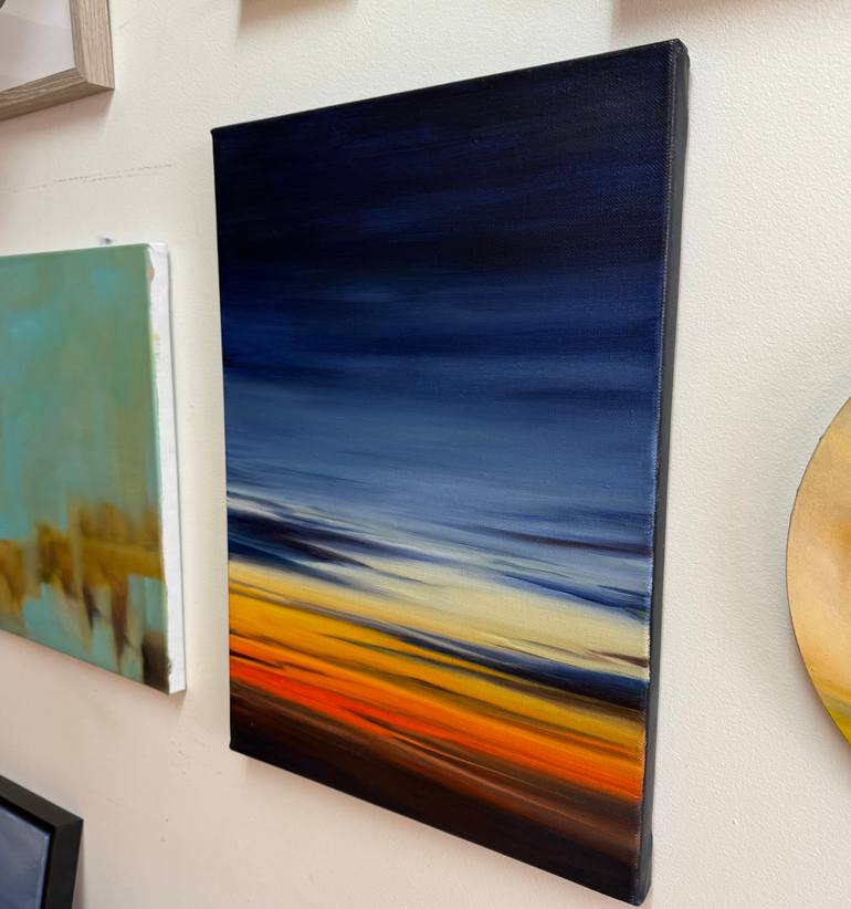 Original Abstract Expressionism Landscape Painting by Daiva KaraliūTė