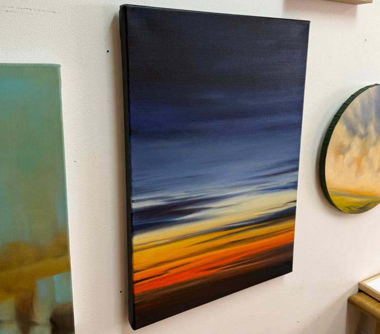 Original Abstract Expressionism Landscape Painting by Daiva KaraliūTė