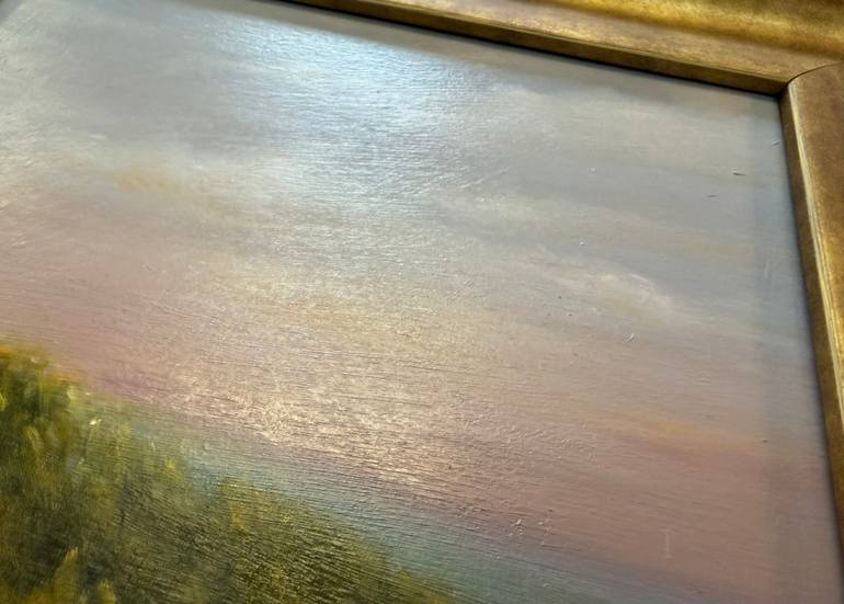 Original Impressionism Landscape Painting by Daiva KaraliūTė
