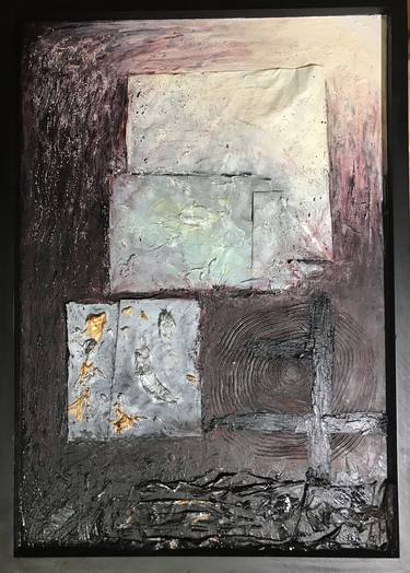 Original Abstract Expressionism Abstract Painting by Garra Artist