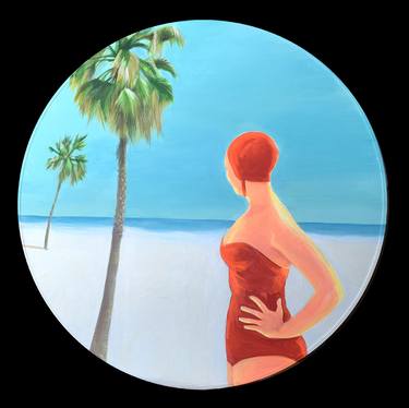 Original Beach Paintings by Leticia Lacy