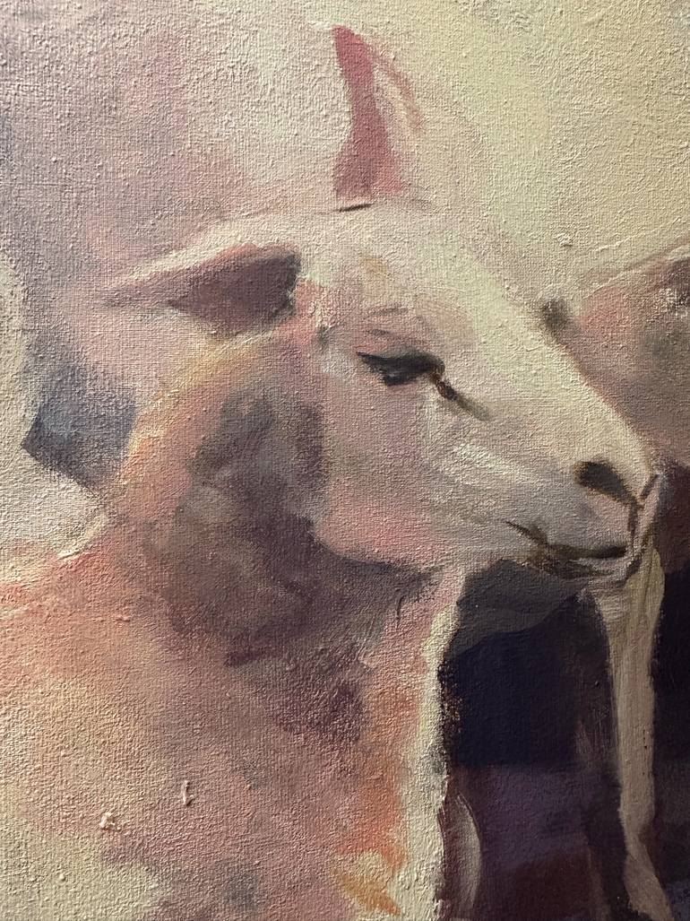 Original Contemporary Animal Painting by Nicole S Pousset