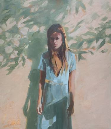 Original Figurative People Paintings by Nicole S Pousset