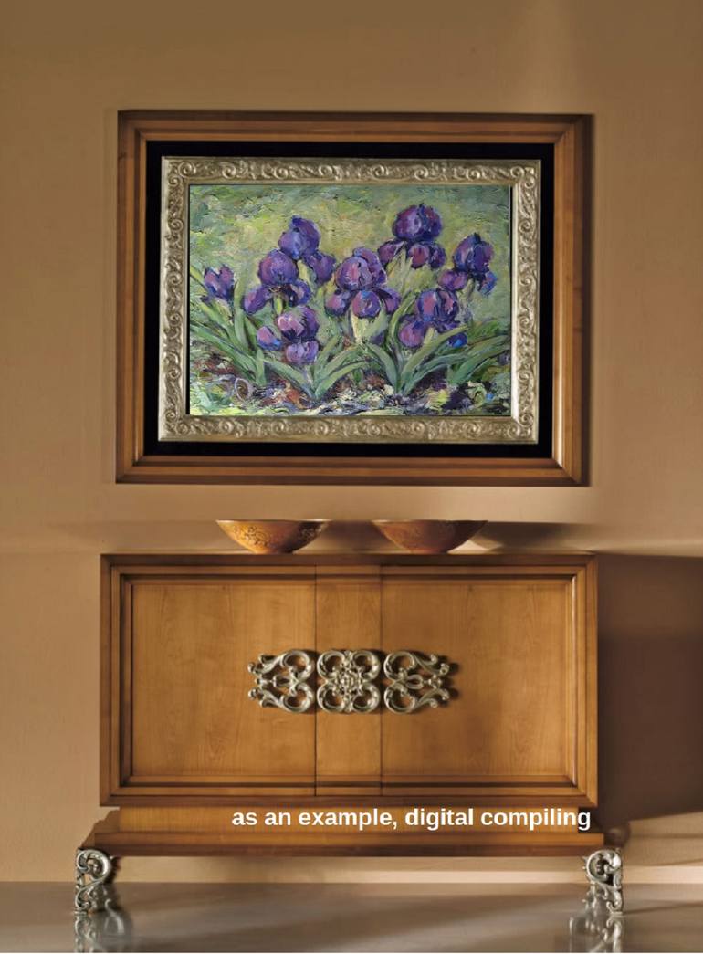 Original Expressionism Floral Painting by Oha Doxxi