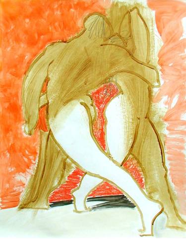Print of Impressionism Nude Digital by Sergey Konstantinov