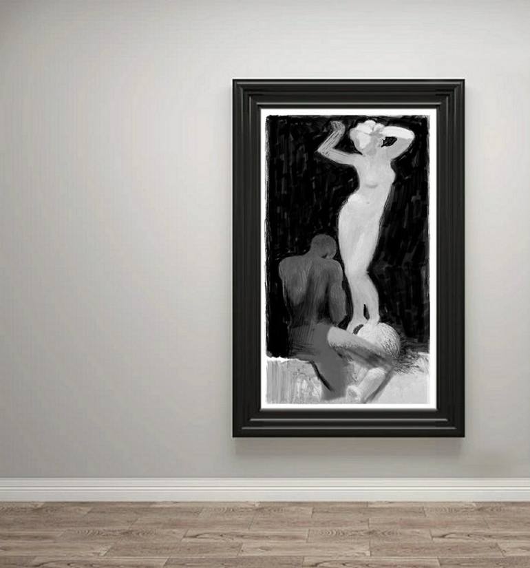 Original Fine Art Women Digital by Sergey Konstantinov
