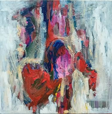 Original Abstract Expressionism Abstract Paintings by Ana Rolaça Costa