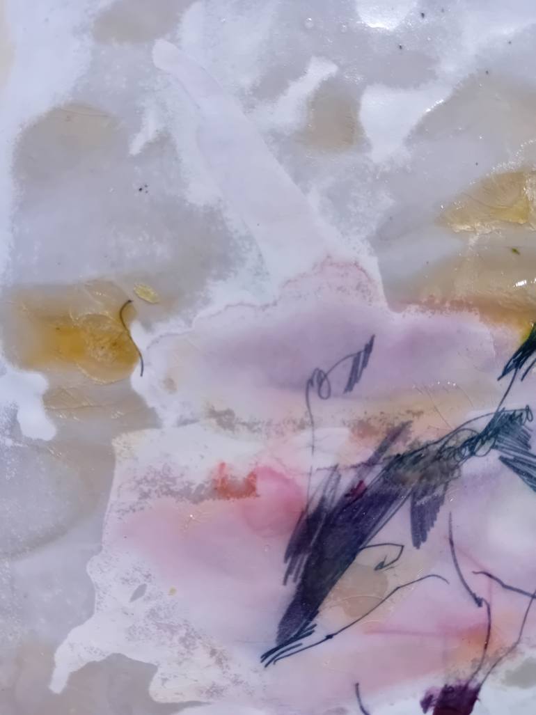 Original Abstract Nature Painting by Ana Rolaca Costa